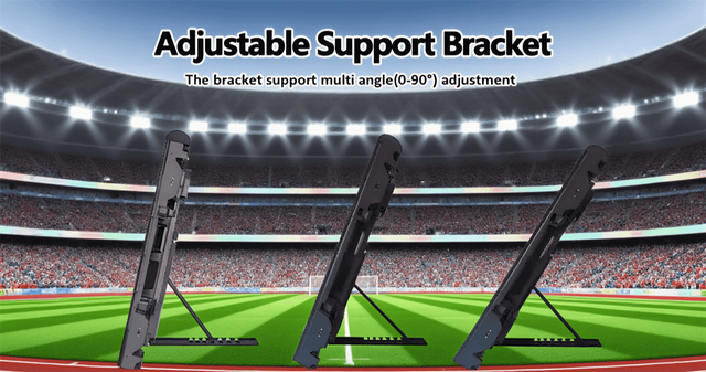 adjustable bracket of LED Stadium Advertising Boards adjustable bracket of LED Stadium Advertising Boards